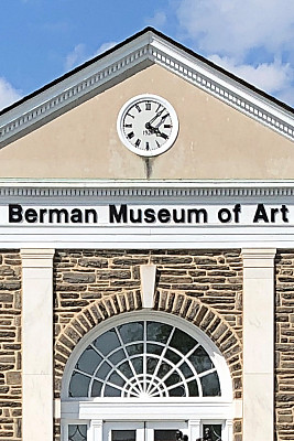 Alumni Memorial Clock at the Berman Museum of Art