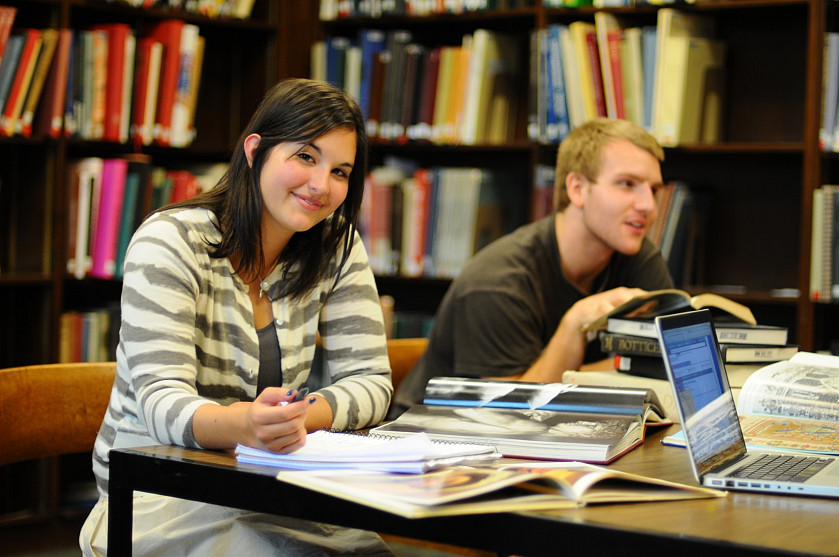 Library candid