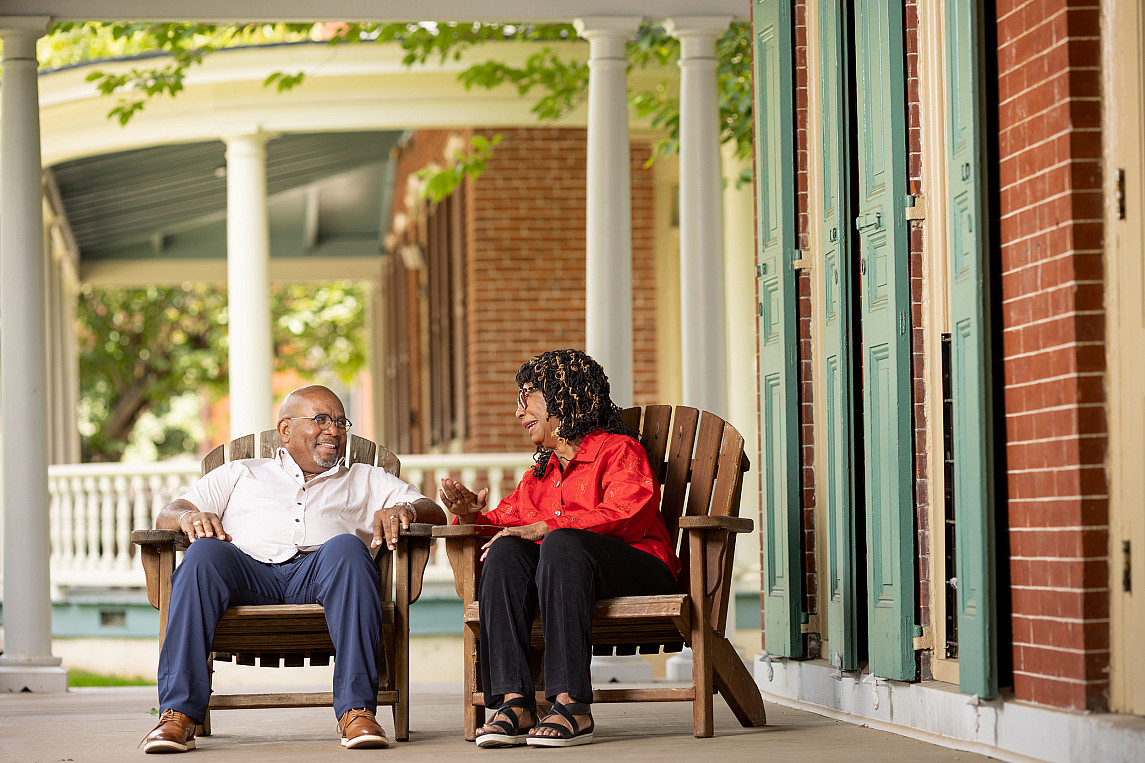 Mayor Aidsand “Ace” Wright-Riggins H'19 and Rev. Betty Wright-Riggins