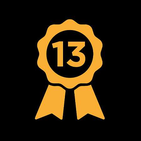 13
