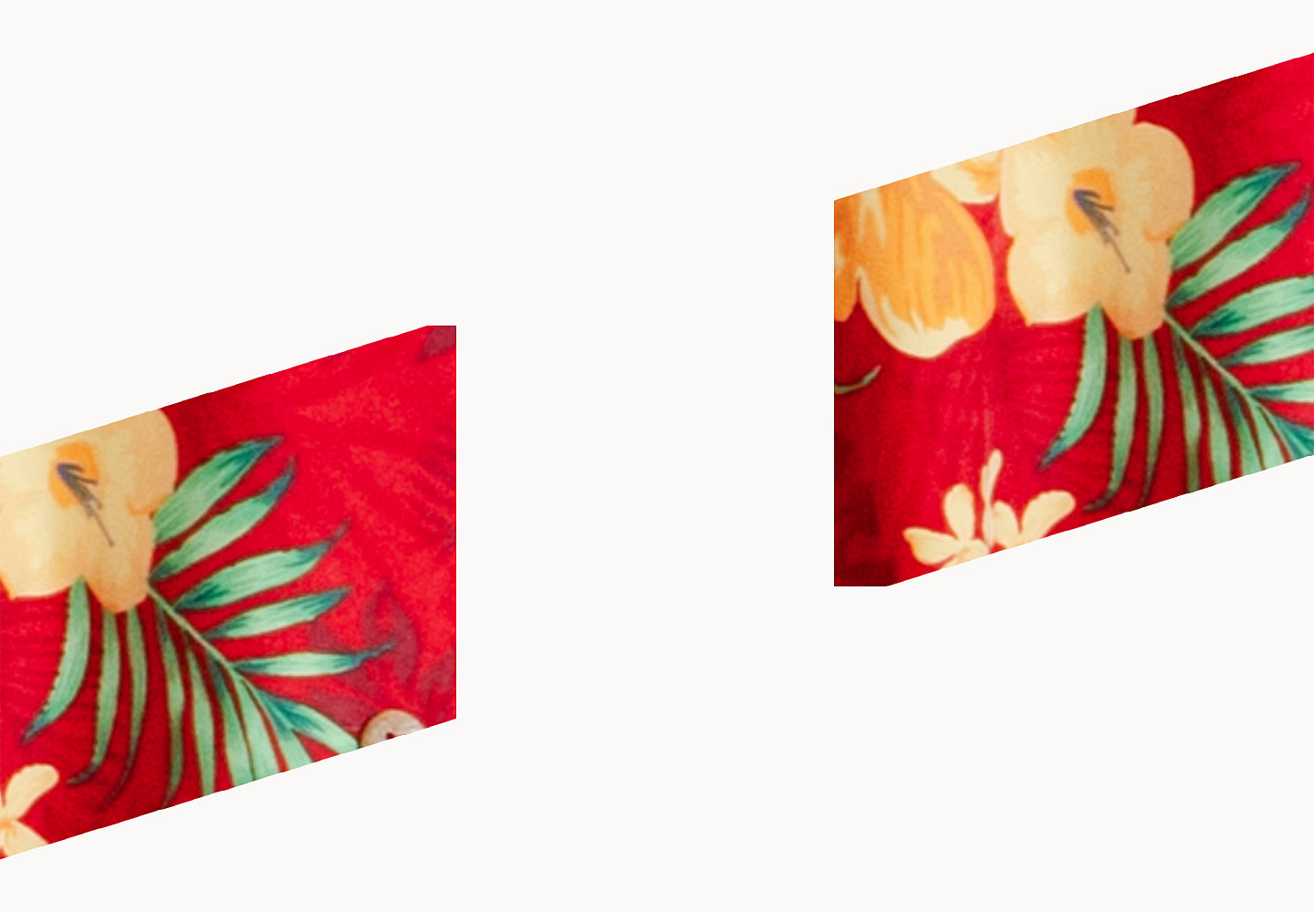 Hawaiian shirt print