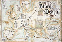 Black Death Bubonic Plague Map