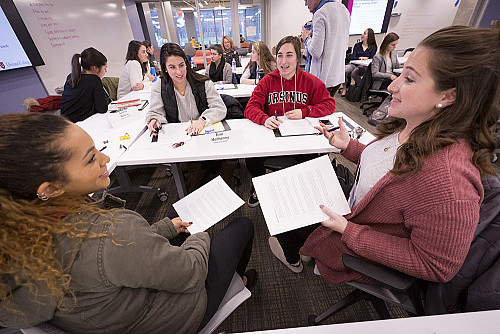 2018 Snell Symposium Students Candid