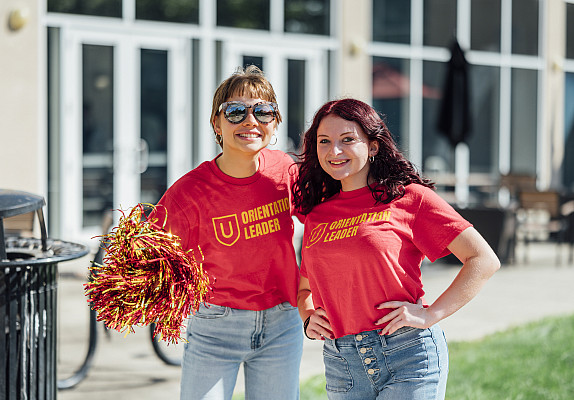 First-year students move-in to campus and attend various orientation events. Welcome week, orientation, move-in