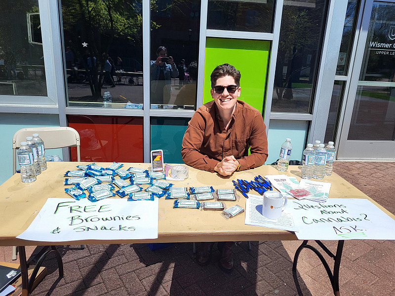 Montgomery County Educators come to campus to engage with students and inform our community about healthy choices and harm reduction