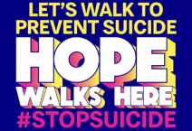 I'm walking to prevent suicide. Hope walks here. #StopSuicide