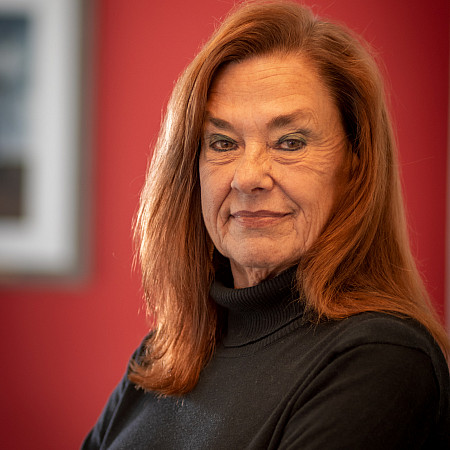 Photo of our 2021 Honoree Nancy White Opalack '71.