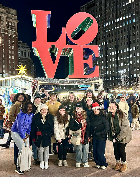 Ursinus College Singers Performance in LOVE Park in Philadelphia (2024)