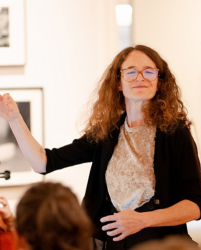 Melinda Rice, Director of Ursinus College String Ensemble