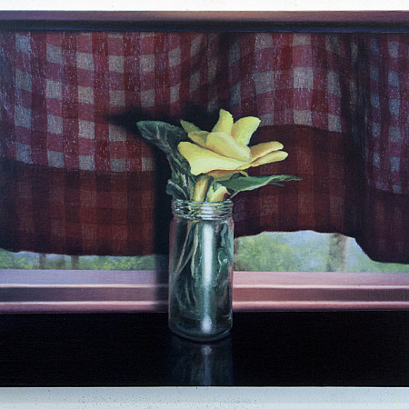Photo of Flowers (5), Oil on linen, 16 x 20, 2019