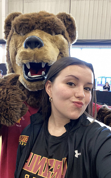 Gabby Price '25 spent the summer as an intern at a local dance school.