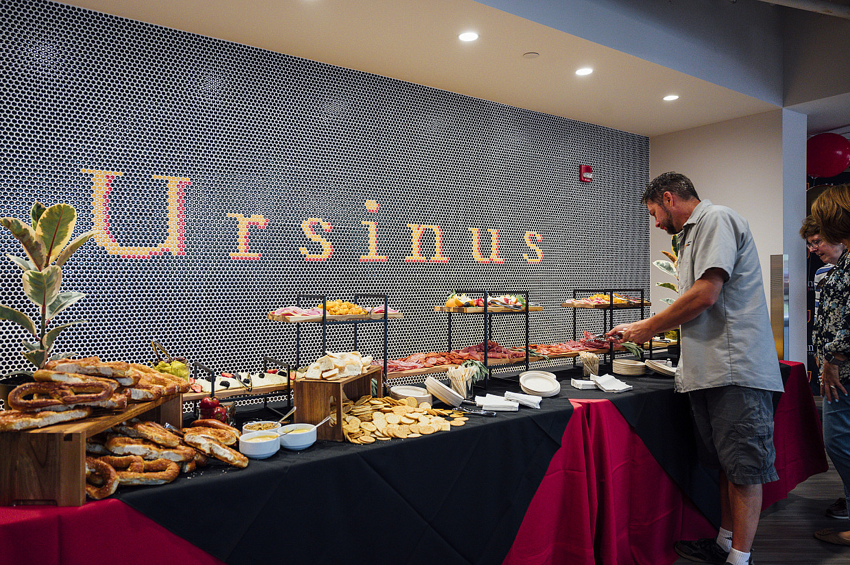The newly remodeled Lower Wismer dining area has a grand opening ceremony, featuring free food, games, and music. September 6, 2024