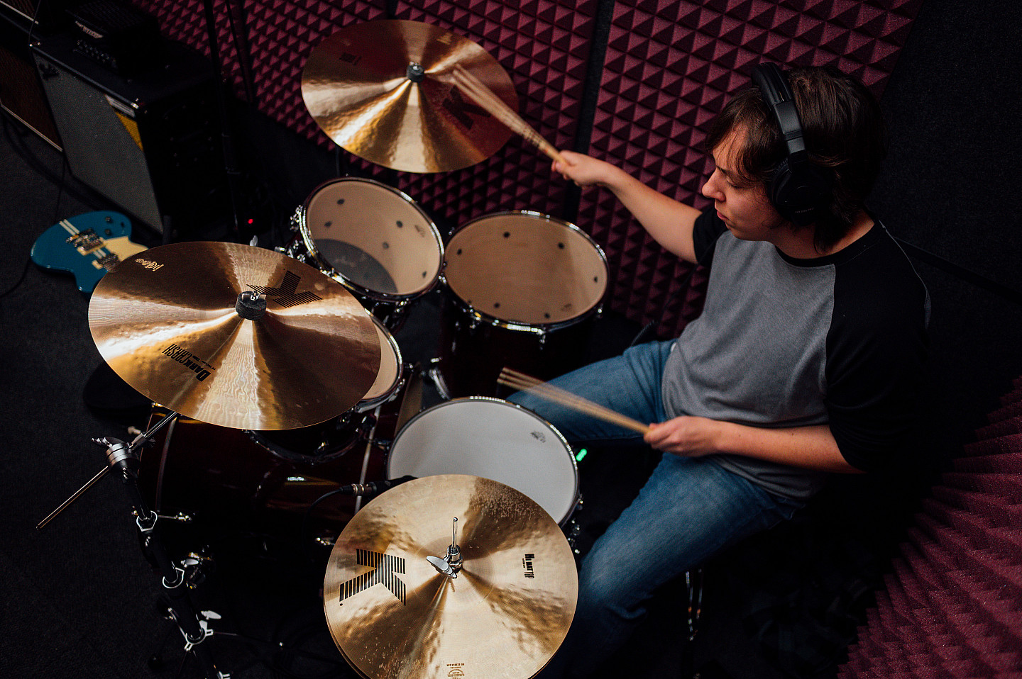 The grand opening of the new Music and Design (MxD) Recording Studio in Bomberger. The event featured students and faculty demonstrating ...