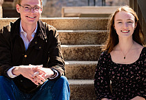 Trey Dykeman '25 and Kelsey Lyons '27