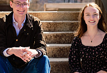 Trey Dykeman '25 and Kelsey Lyons '27