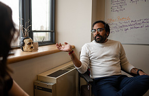 Assistant Professor of English Jay Shelat