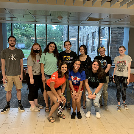 Participants in the Dual Pandemic: COVID-19 and Inequity discussion group as part of the 2021 Summer Fellows program.