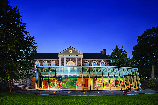 Berman Museum of Art is a campus showpiece and regional hub for art and programming.