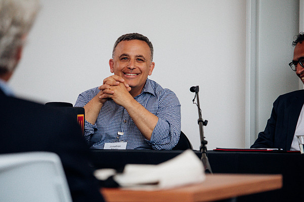 Prof. Jonathan Marks at the June 2023 Revolutions in Liberal Education colloquium on the Ursinus campus.