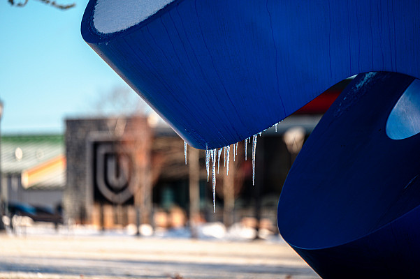 A walk around campus during a snow day. January 7, 2025