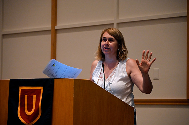 Chief Strategy and Innovation Officer Meredith Goldsmith leads the summer 2022 Community Conference.