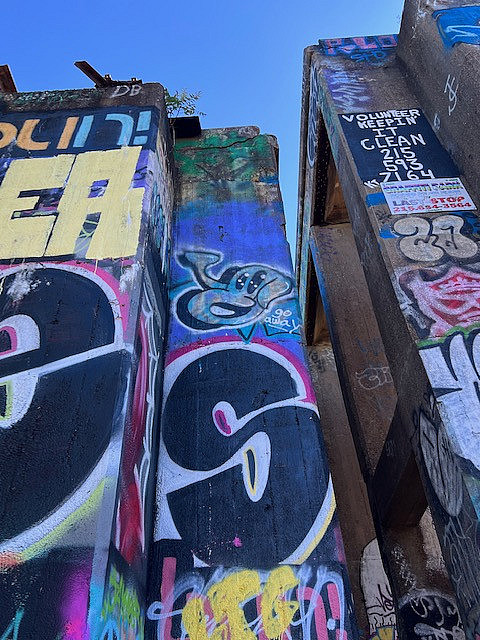 Graffiti Pier in Philadelphia