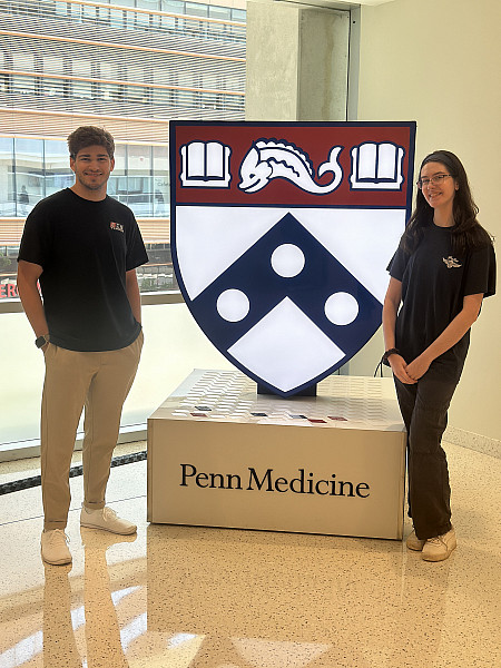 Two Ursinus students worked this past summer at the University of Pennsylvania after landing a highly-competitive undergraduate summer re...