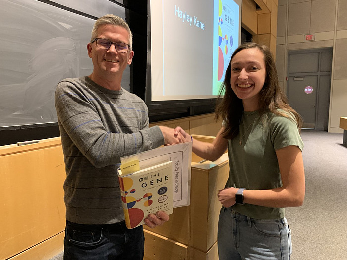 Biology Department Award Ceremony 2023