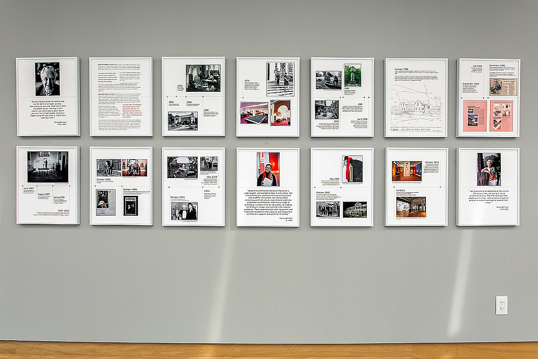 To Berman With Love installation view