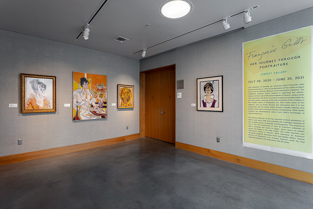 Françoise Gilot: Her Journey through Portraiture installation view