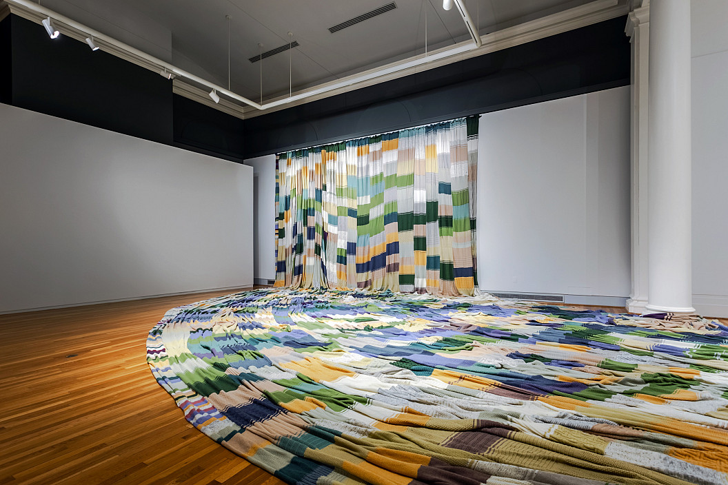 Jools Gilson and Richard Povall, The Knitting Map, 2005.