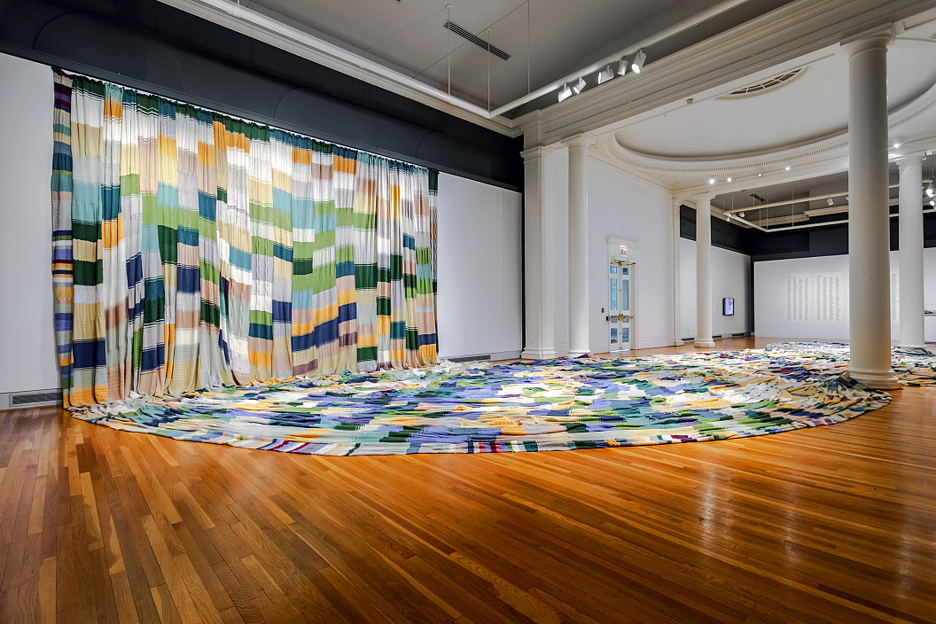 Jools Gilson and Richard Povall, The Knitting Map, 2005.