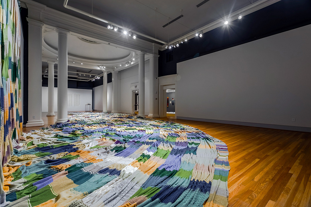 Jools Gilson and Richard Povall, The Knitting Map, 2005.