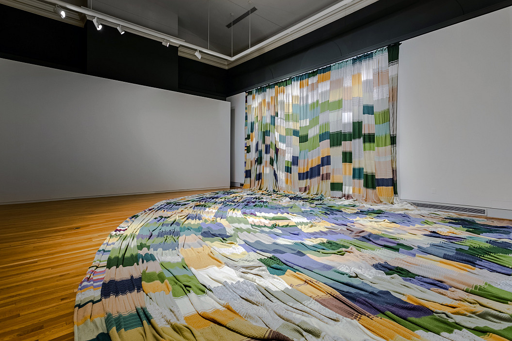 Jools Gilson and Richard Povall, The Knitting Map, 2005.