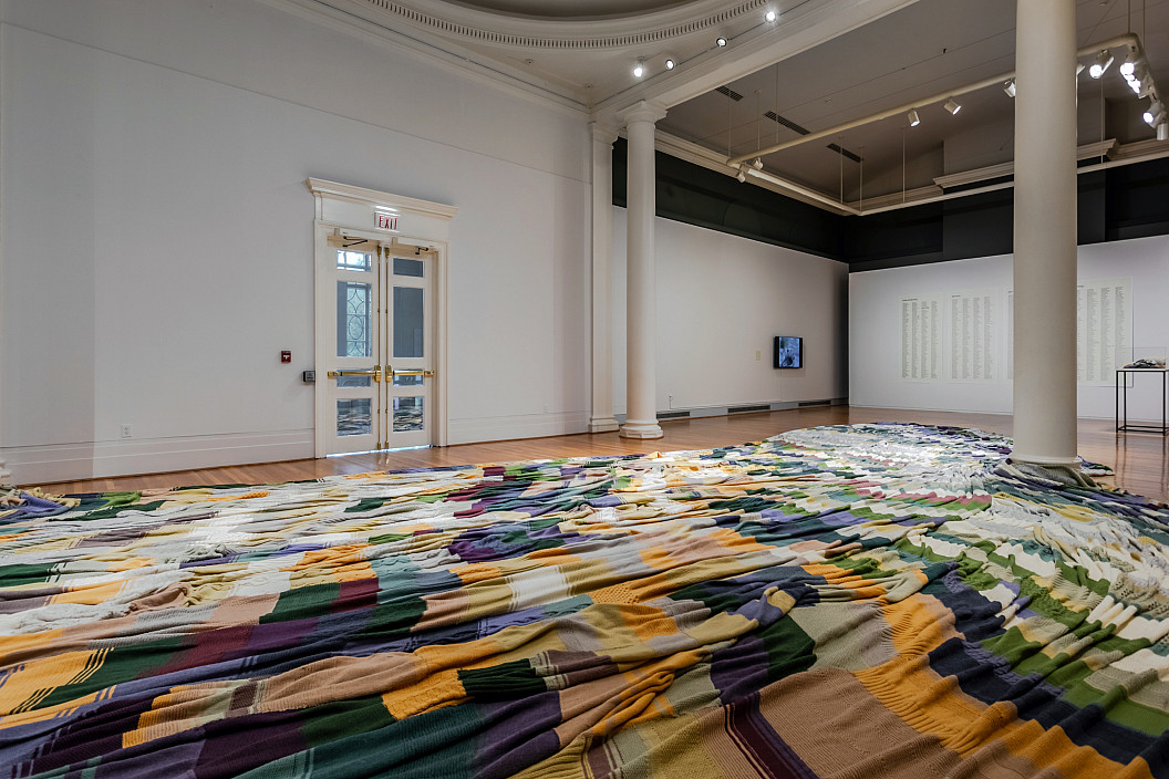 Jools Gilson and Richard Povall, The Knitting Map, 2005.