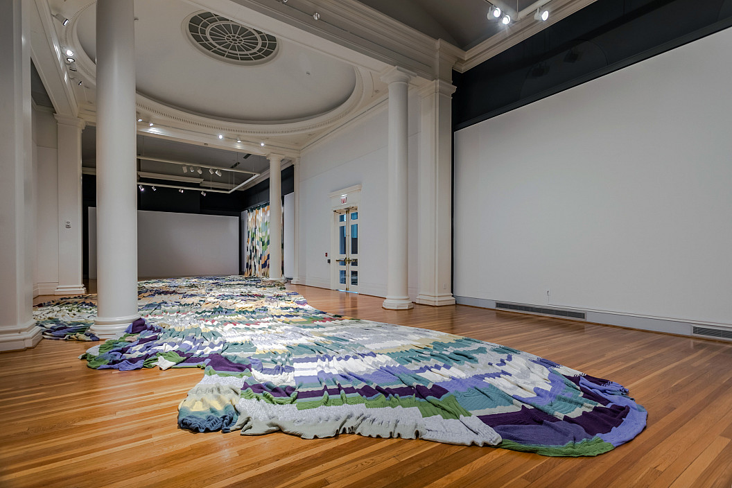 Jools Gilson and Richard Povall, The Knitting Map, 2005.