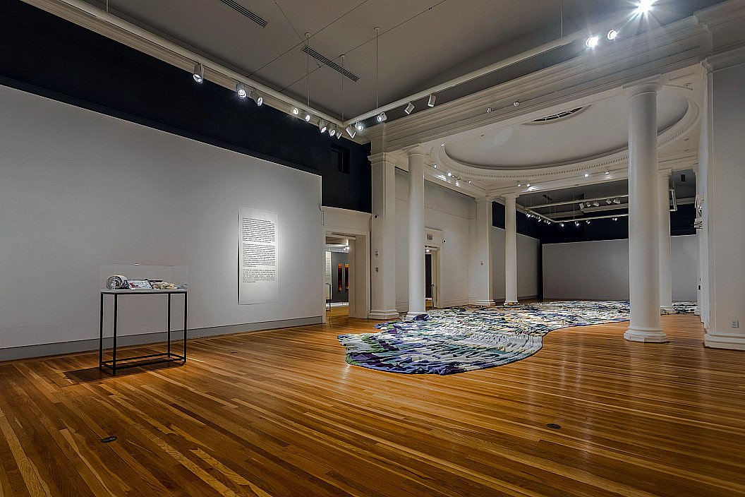 Jools Gilson and Richard Povall, The Knitting Map, 2005.