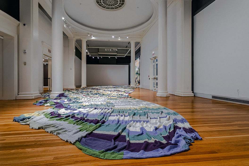 Jools Gilson and Richard Povall, The Knitting Map, 2005.