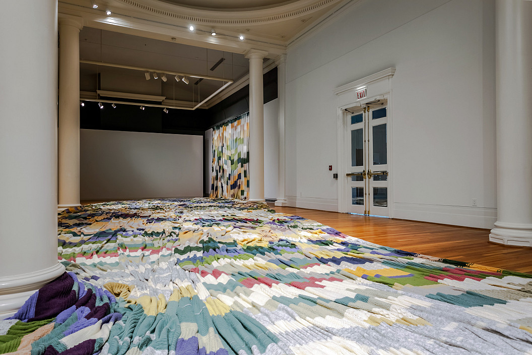Jools Gilson and Richard Povall, The Knitting Map, 2005.