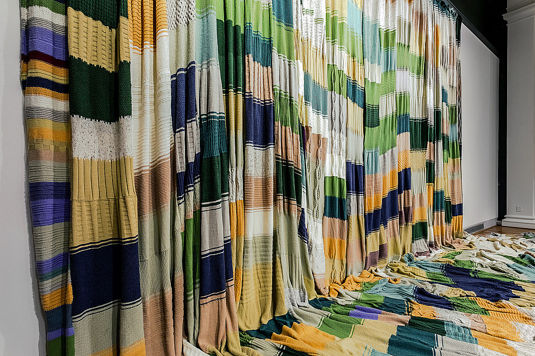 Jools Gilson and Richard Povall, The Knitting Map, 2005.
