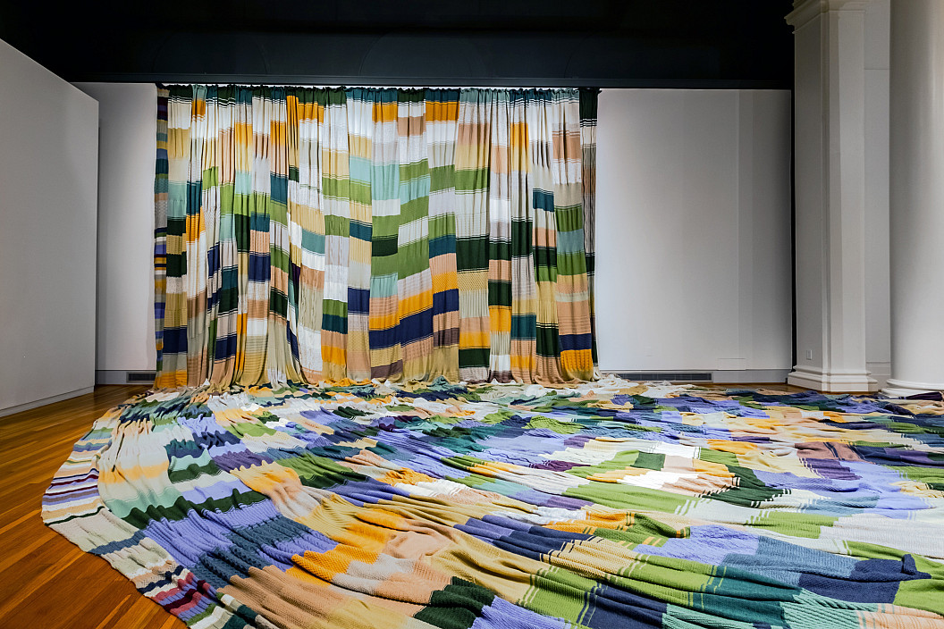 Jools Gilson and Richard Povall, The Knitting Map, 2005.