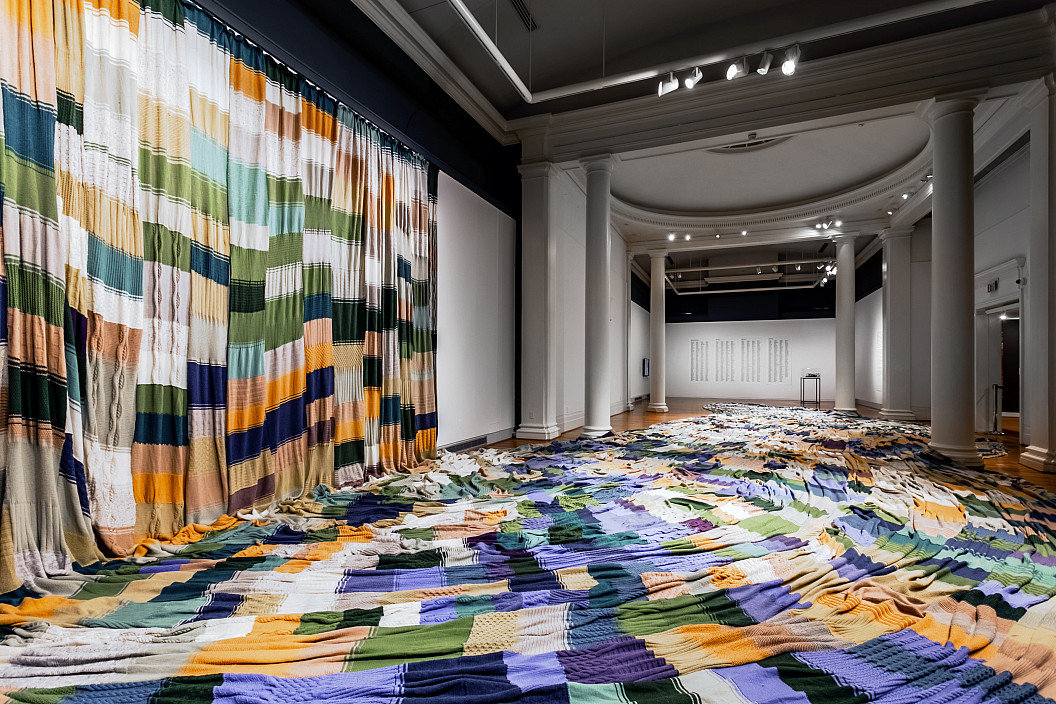 Jools Gilson and Richard Povall, The Knitting Map, 2005.