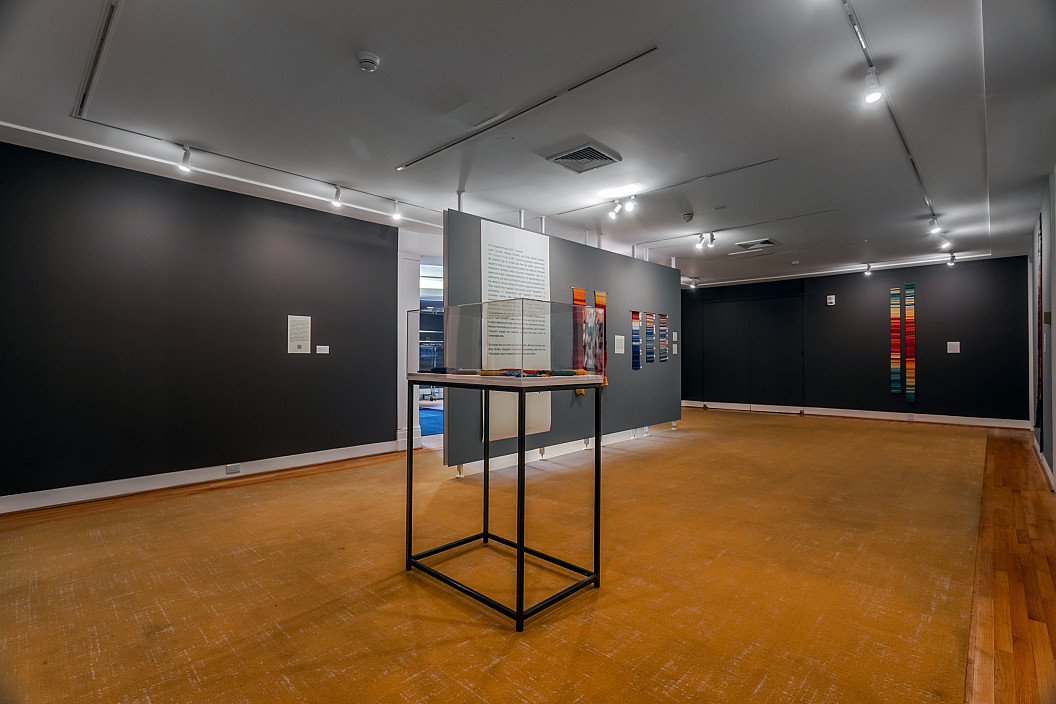 Installation view of The Tempestry Project.