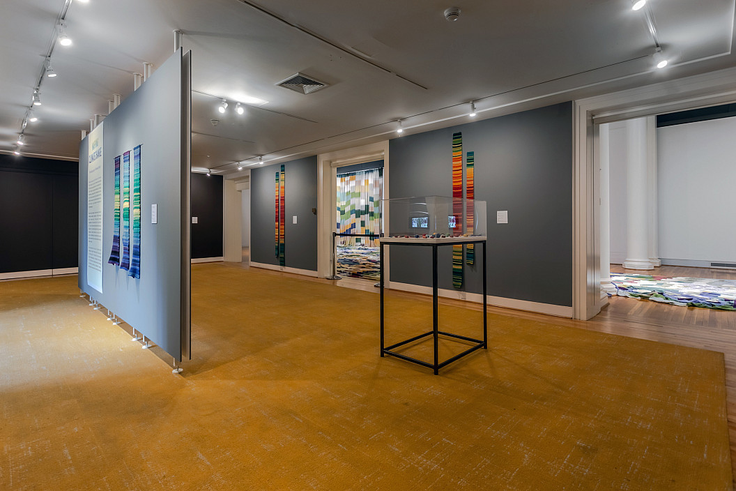 Installation view of The Tempestry Project.