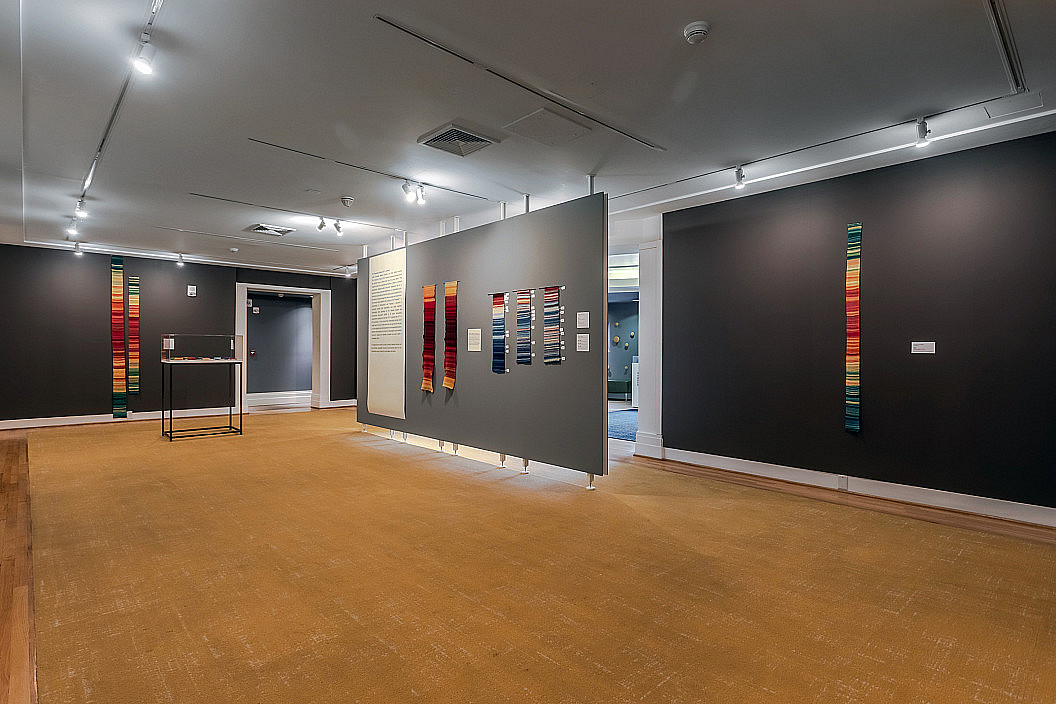 Installation view of The Tempestry Project.