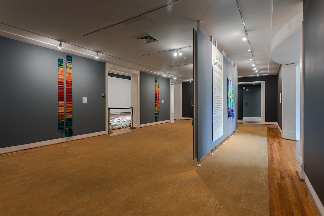 Installation view of The Tempestry Project.