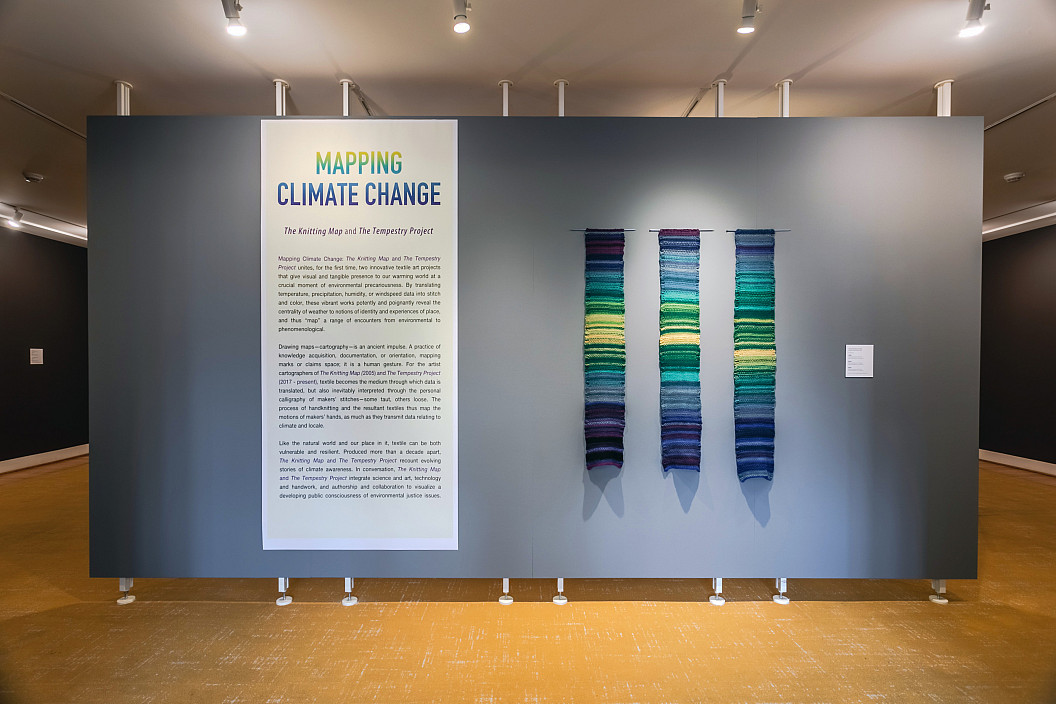 Installation view of The Tempestry Project.