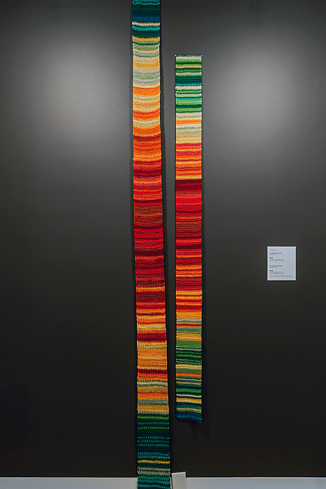 Installation view of The Tempestry Project.