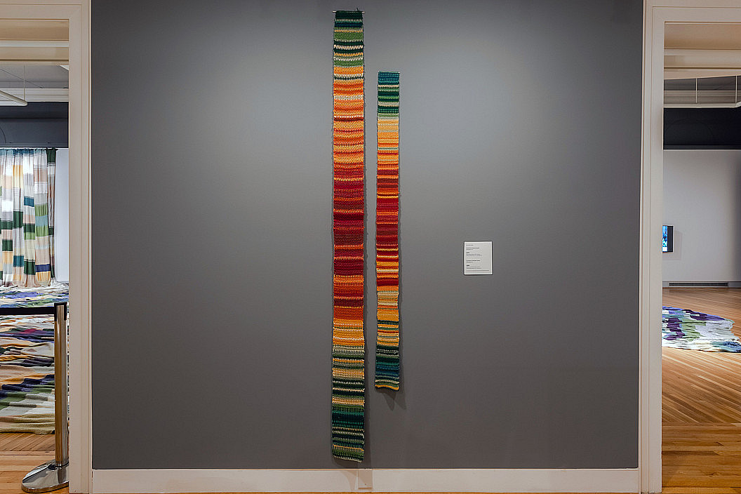 Installation view of The Tempestry Project.