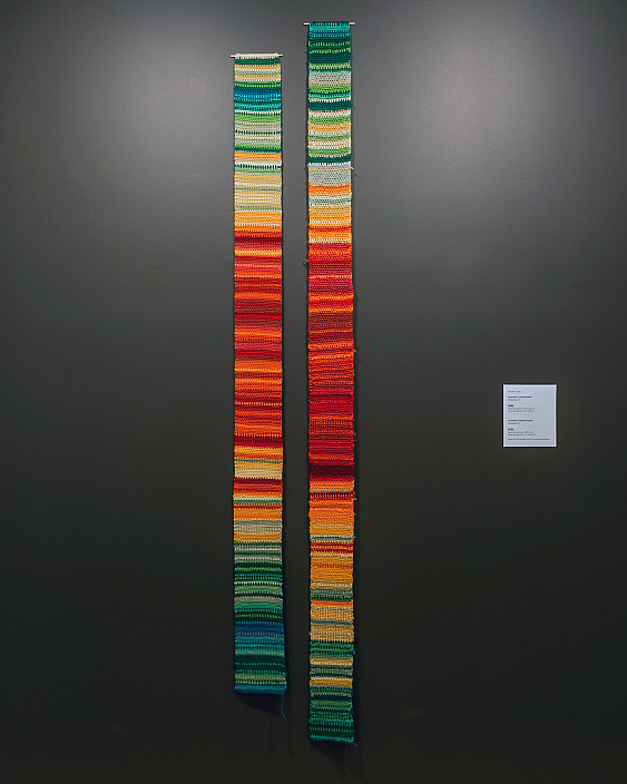 Installation view of The Tempestry Project.